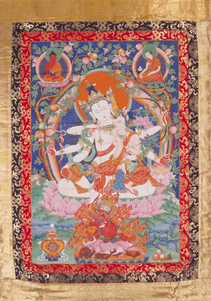 图片[1]-Hallo Hallo Avalokitesvara Thangka-China Archive